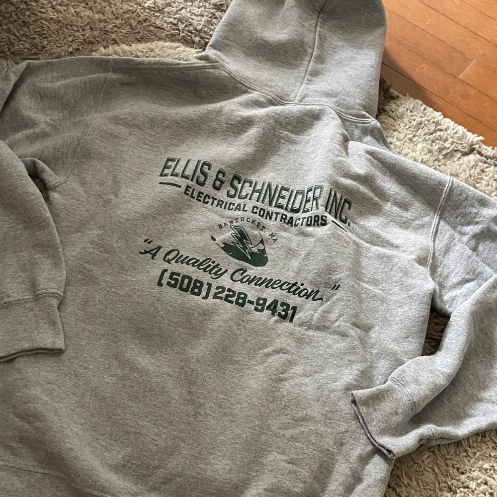 Fun Gray Hoodie with print